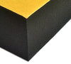 Black Self adhesive expanded PVC Nitrile Sponge Strip BS476 Class 0